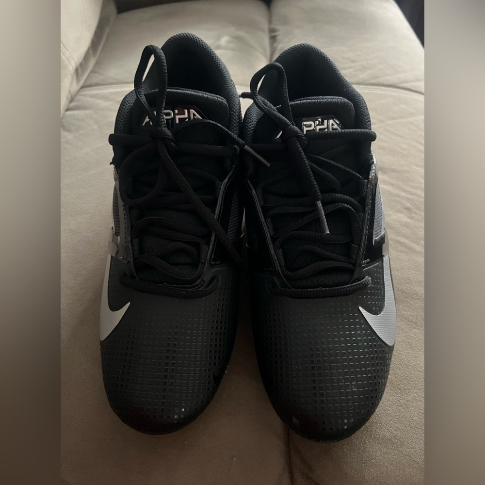Nike Alpha Men's Black and White Athletic Shoes